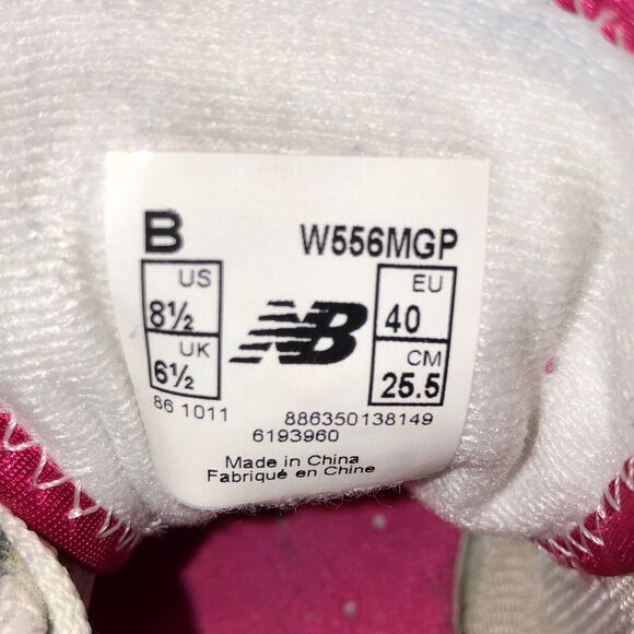 New Balance -Womens Running/Training Shoes-Pink/Gray Size 8.5 -W556MGP - Picture 5 of 6